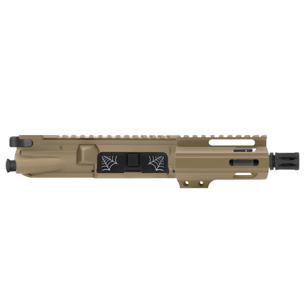 AR-15 5.56 NATO 5'' PISTOL - FORGED UPPER WITH 4'' HANDGUARD- COLOR SET UPPER RECEIVER AND HANDGUARD OPTIONS - UPPER ASSEMBLY AR-15 5.56 NATO 5'' PISTOL - FORGED UPPER WITH 4'' HANDGUARD- COLOR SET UPPER RECEIVER AND HANDGUARD OPTIONS - UPPER ASSEMBLY